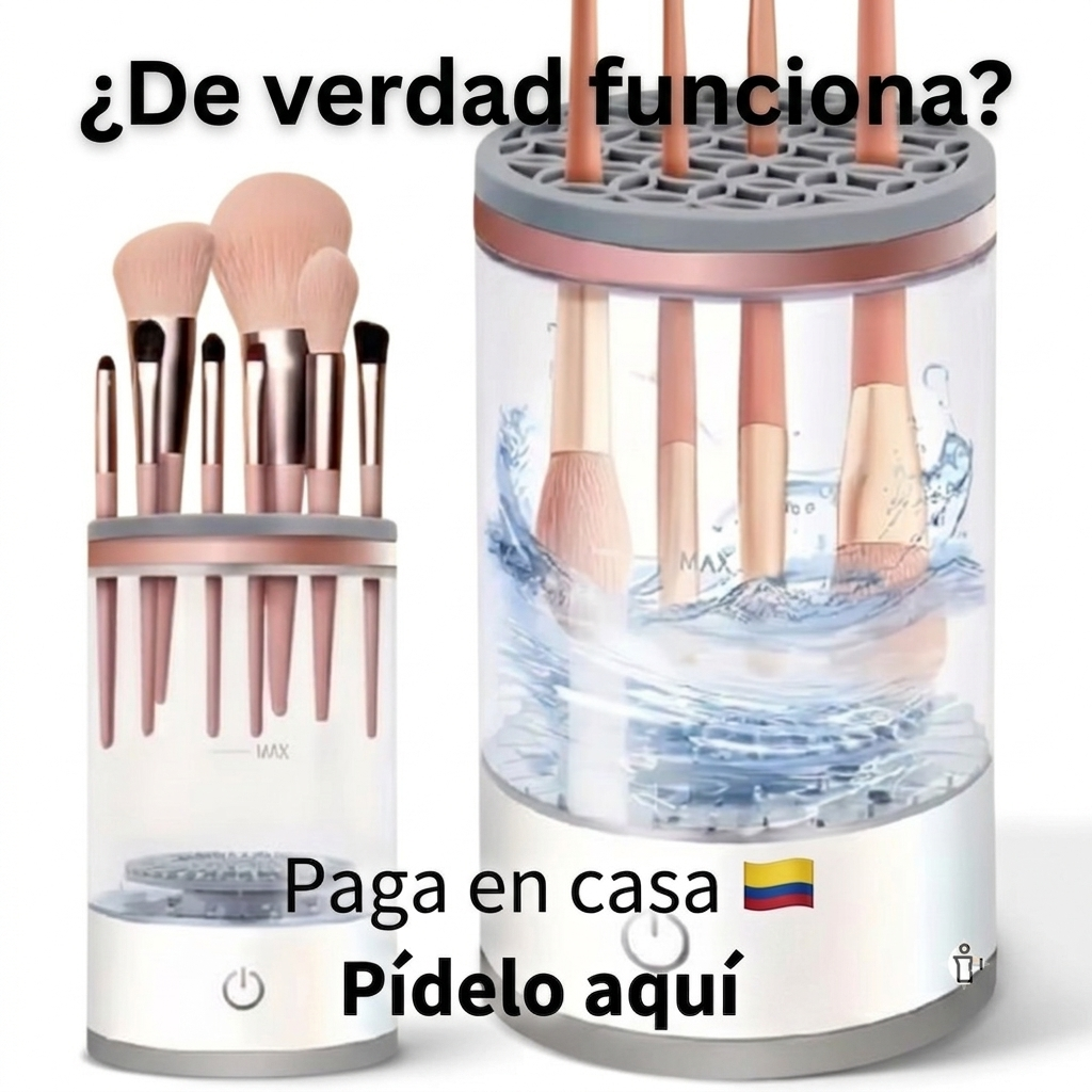 glamSonic 360° limpiador eléctrico