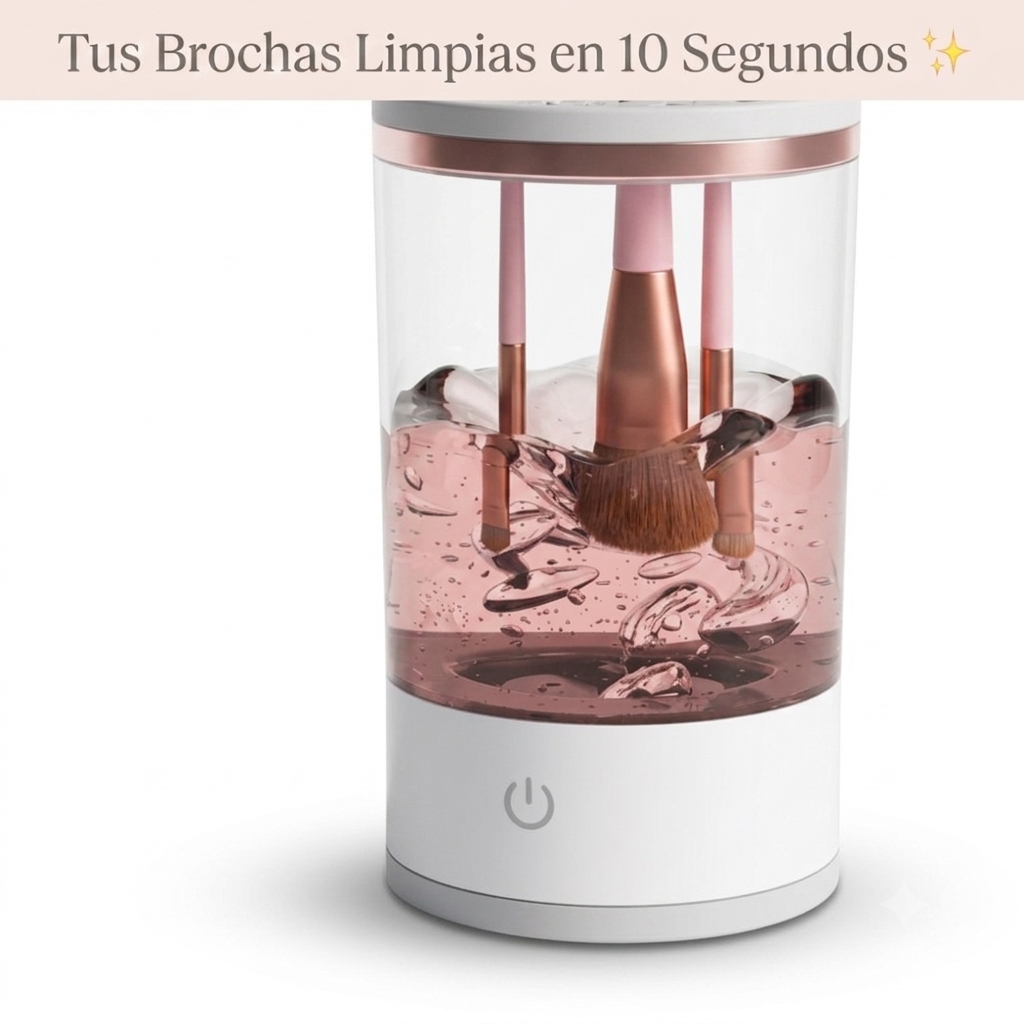 glamSonic 360° limpiador eléctrico